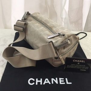 🆕 Chanel CC Travel Line Mini Shoulder Bag
